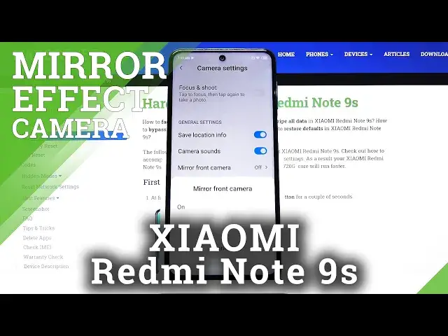 Video thumbnail for How to Turn Off Camera Mirror Effect in XIAOMI Redmi Note 9s – Turn Off Mirror Feature
