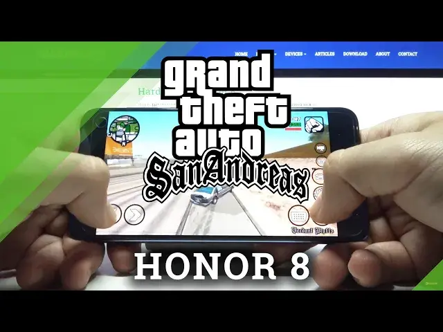 Video thumbnail for Gameplay of GTA San Andreas on HONOR 8 - Mobile Gaming Test