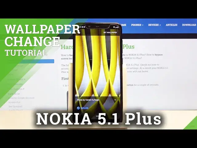 Video thumbnail for How to Change Wallpaper in NOKIA 5.1 Plus – Update Desktop