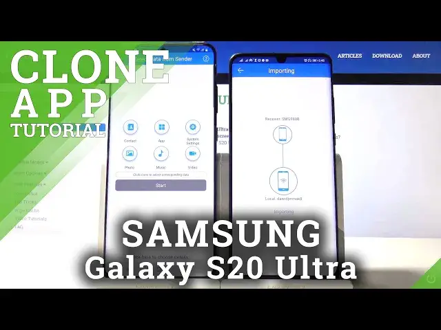 'Video thumbnail for How to Migrate from Huawei phone to Samsung Galaxy S20 Ultra. – Clone apps, photos music'