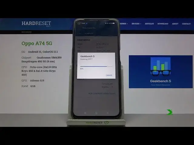 Video thumbnail for Geekbench 5 GPU OpenCL on OPPO A74 5G – Benchmark GPU Test