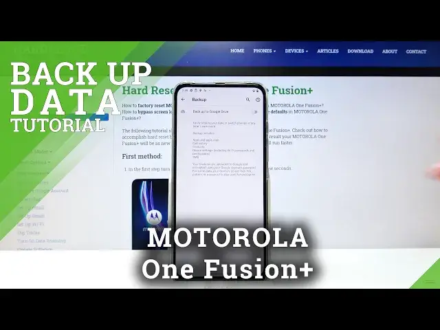 'Video thumbnail for How to Enable Google Backup in MOTOROLA One Fusion+ – Add & Activate Google Backup Account'