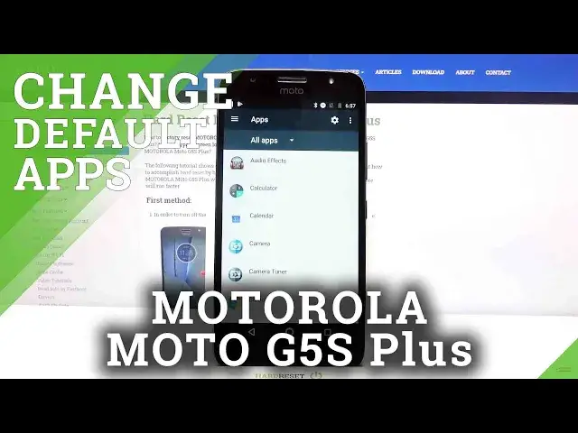 'Video thumbnail for How to Customize Default Applications in Motorola Moto G5S Plus - Change Default Apps'
