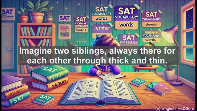 Video thumbnail for 5000 Must Know SAT Vocabulary - Brotherhood: Exploring the Bonds Beyond Family