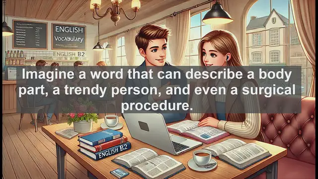 Video thumbnail for 1500 Must Know CEFR B2 Vocabulary - The Many Meanings of 'Hip': From Body Part to Cultural Trend