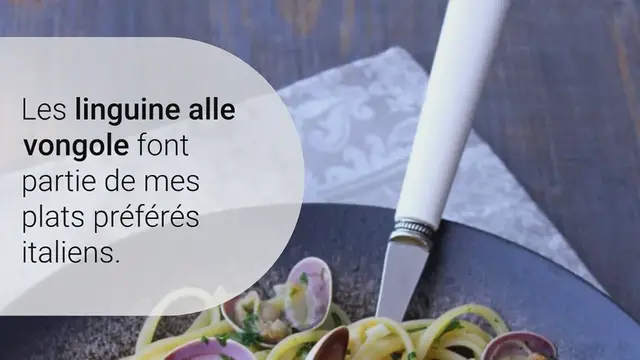 Video thumbnail for Linguine alle vongole : pâtes mijotées aux palourdes et vin blanc