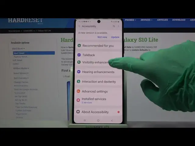 'Video thumbnail for How to Activate High Contrast Text on SAMSUNG Galaxy S10 Lite – Change Text Contrast'