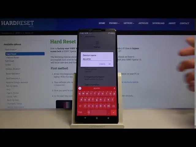 Video thumbnail for How to Change Device Name in SONY Xperia 1 II – Rename Device