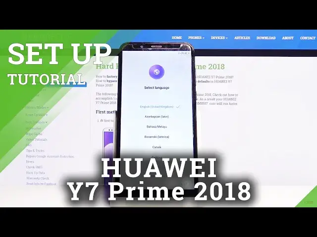 Video thumbnail for Initial Setup in HUAWEI Y7 Prime 2018 – Configuration Process