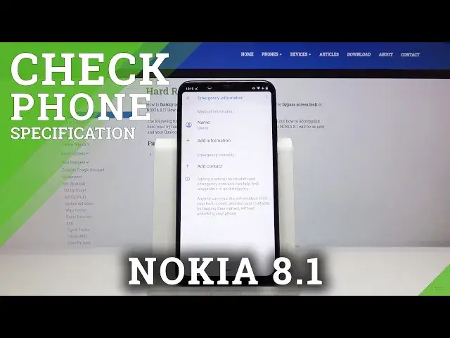 Video thumbnail for How to Reach Phone Specification in Nokia 8.1 - Check Nokia Detailed Info