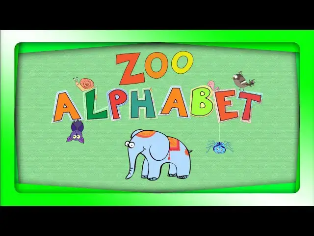 'Video thumbnail for Zoo Alphabet | Animal Alphabet | TV Style'