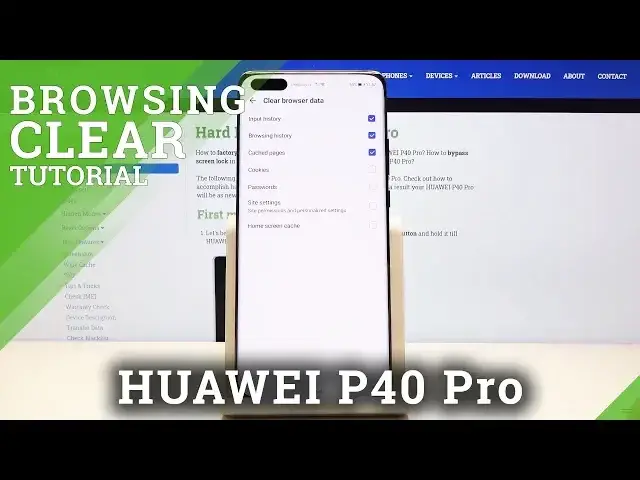 'Video thumbnail for How to Clear Browsing Data in HUAWEI P40 Pro – Clear Browser History'