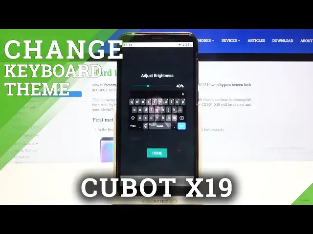 'Video thumbnail for Photo as Keyboard Theme CUBOT X19 – Keyboard Look Customization'