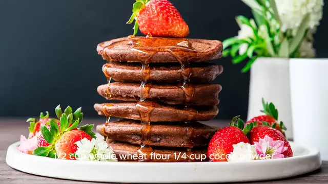 Video thumbnail for Chocolate Oats Pancake Recipe