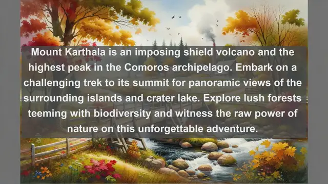 Video thumbnail for Exploring Comoros: Top 10 Natural Wonders You Can't Miss