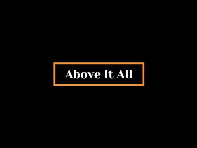'Video thumbnail for Above It All'