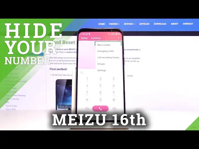 'Video thumbnail for How to Make Number Private in MEIZU 16TH - Hide or Show Caller ID'