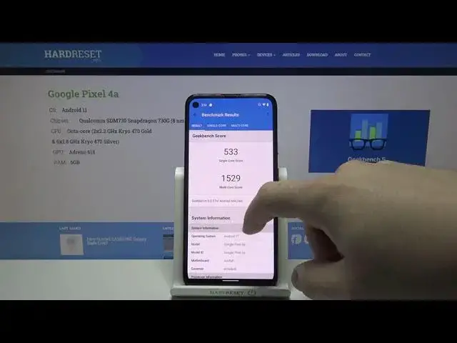 Video thumbnail for GOOGLE Pixel 4A Geekbench5
