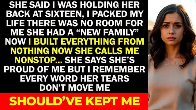 'Video thumbnail for My Mom Kicked Me Out at 16 to Raise Her 'New Family' — Now That I’m Successful, She Wants My Mon'
