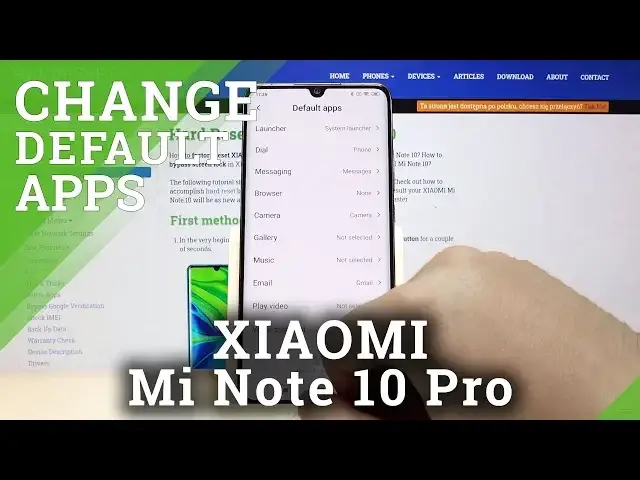 'Video thumbnail for How to Change Default App Settings in Xiaomi Mi Note 10 Pro – Customize Default Apps'