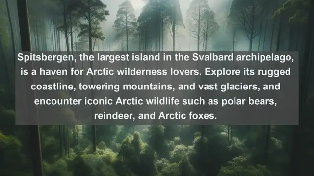 Video thumbnail for Discover the Unforgettable Landscapes of Svalbard and Jan Mayen: Top 10 Must-Visit Destinations