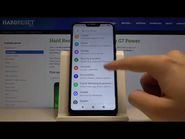 'Video thumbnail for How to Turn Off Device Location in MOTOROLA Moto G7 – Disable Location'