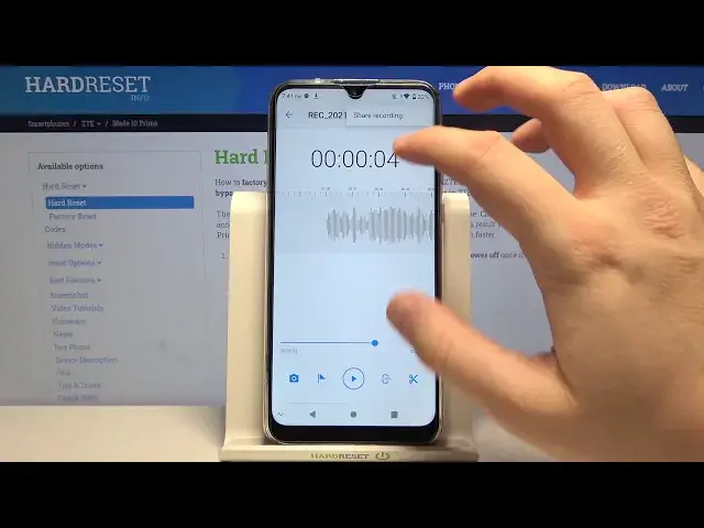 Video thumbnail for How to Record Sound in ZTE Blade 10 Prime – Operate Voice Recorder