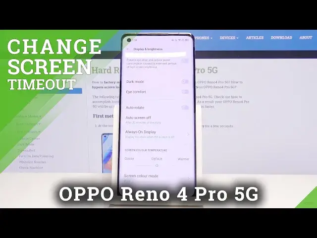 'Video thumbnail for How to Change Screen Timeout in OPPO Reno4 Pro 5G – Adjust Screen Timeout'