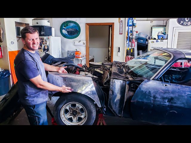 Video thumbnail for English wheeling Aluminum panels - 1979 Firebird Part 2