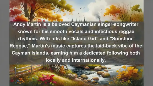 Video thumbnail for Caymanian Crescendo: Top 10 Renowned Singers from the Cayman Islands
