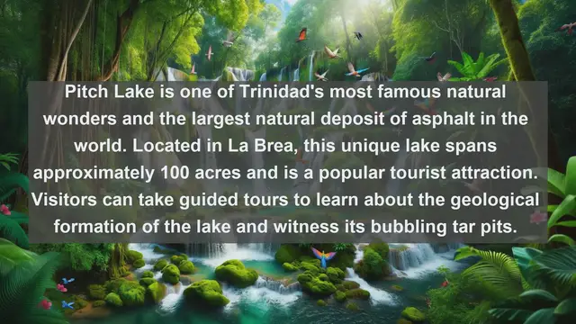 Video thumbnail for Exploring Paradise: Top 10 Famous Lakes in Trinidad and Tobago