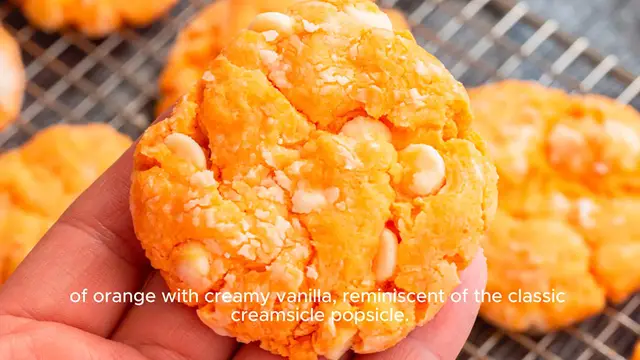 Video thumbnail for Orange Creamsicle Cookies