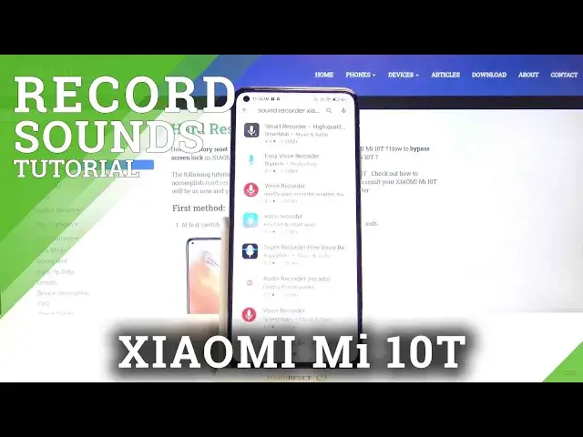 'Video thumbnail for XIAOMI Mi 10T Voice Recorder App - Record Sounds'
