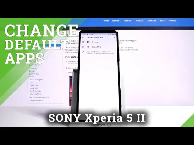 'Video thumbnail for How to Set Up Default Apps in Sony Xperia 5 II - Change Default App Configuration'