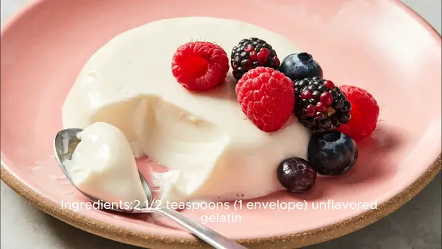 Video thumbnail for Panna cotta recipe