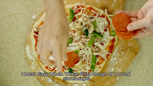Video thumbnail for veggie pizza recipe