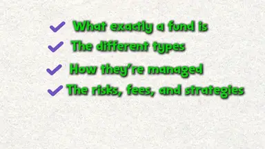 'Video thumbnail for Index Funds vs Mutual Funds vs Hedge Funds vs ETFs Explained in 5 Minutes'
