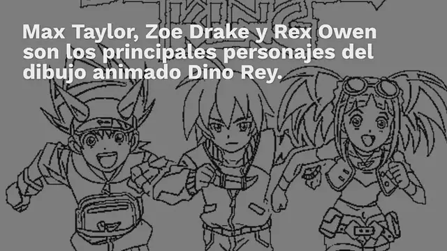 Video thumbnail for Dino Rey para colorear
