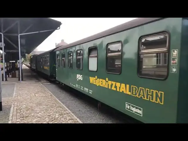 Video thumbnail for Weißeritztalbahn, Dipoldiswalde