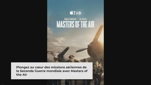 'Video thumbnail for Masters of the Air takes off on AppleTV!'