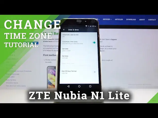Video thumbnail for How to Change Date & Time in ZTE Nubia N1 Lite – Find Clock Format