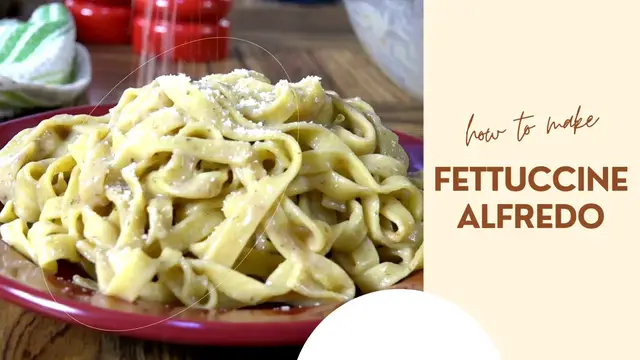 Video thumbnail for Fettucine Alfredo