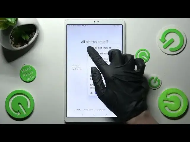 Video thumbnail for Samsung Galaxy TAB A7 Lite - How to Set Up Alarm Clock | Enter & Enable Alarm in Galaxy TAB
