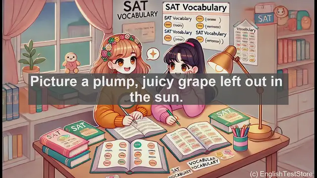 Video thumbnail for 5000 Must Know SAT Vocabulary - Wizen: The Word That Shrivels and Shrinks