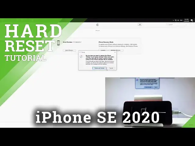 'Video thumbnail for iPhone SE 2020 Hard Reset by Recovery Mode / Bypass Screen Lock'