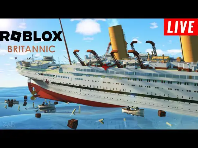 'Video thumbnail for Roblox Britannic Stream with Kevin Stewart! ?'