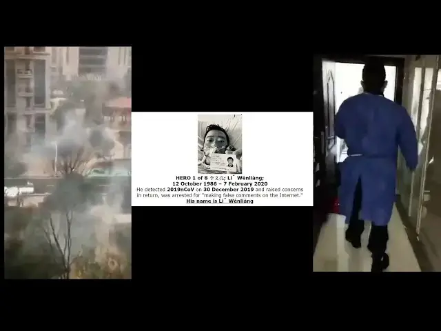 Video thumbnail for Lǐ Wénliàng 李文亮 Tribute Different World This is not the world we had in mind 2019-nCoV Coronavirus