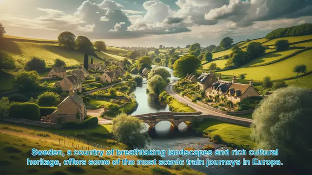 Video thumbnail for Discover Sweden's Scenic Train Journeys: A Virtual Tour