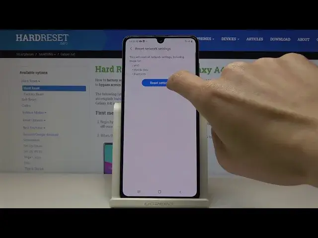 'Video thumbnail for How to Reset Network Settings on SAMSUNG Galaxy A41 - Fix No Service and Signal'