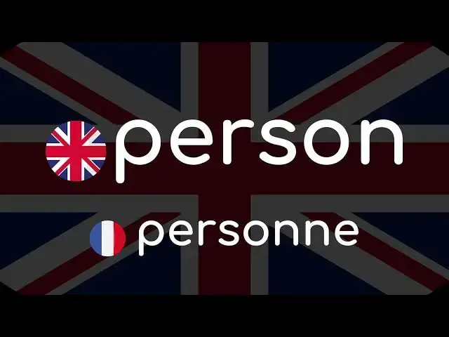 Video thumbnail for Comment prononcer « person » en anglais